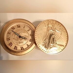 BULOVA STANDING LADY LIBERTY CLOCK